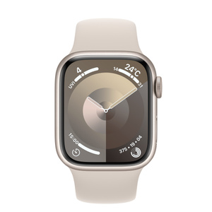 Apple Watch Series 9 (GPSモデル) - 41mmスターライトアルミニウム 