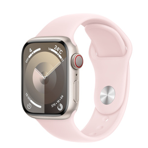 Apple Watch Series 9 (GPS + Cellularモ‍デ‍ル) - 41mmスターライト 