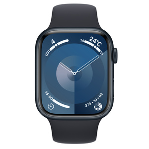 Apple Watch Series 9 (GPSモデル) - 45mmミッドナイトアルミニウム 