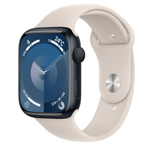 Apple Watch Series 9 (GPSモデル) - 45mmミッドナイトアルミニウム 