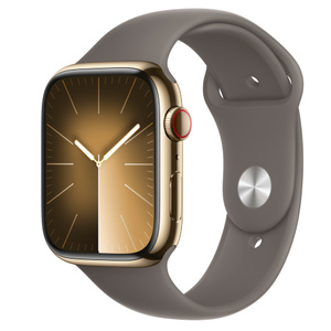 Apple Watch Series 9 (GPS + Cellularモ‍デ‍ル) - 45mmゴールド 