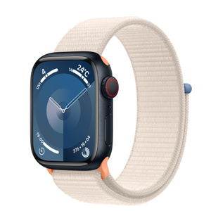 Apple Watch Series 9 (GPS + Cellularモ‍デ‍ル) - 41mmミッドナイト 