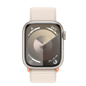 Apple Watch Series 9 (GPSモデル) - 41mmスターライトアルミニウム 