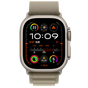 Apple Watch Ultra 2 (GPS + Cellularモ‍デ‍ル) - 49mmチタニウム 