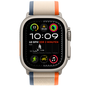 Apple Watch Ultra 2 GPS + Cellular, 49 mm Titangehäuse, Trail Loop 