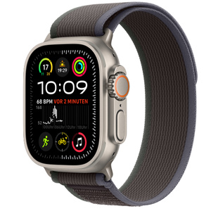 Apple Watch Ultra 2 GPS + Cellular, 49 mm Titangehäuse, Trail Loop 