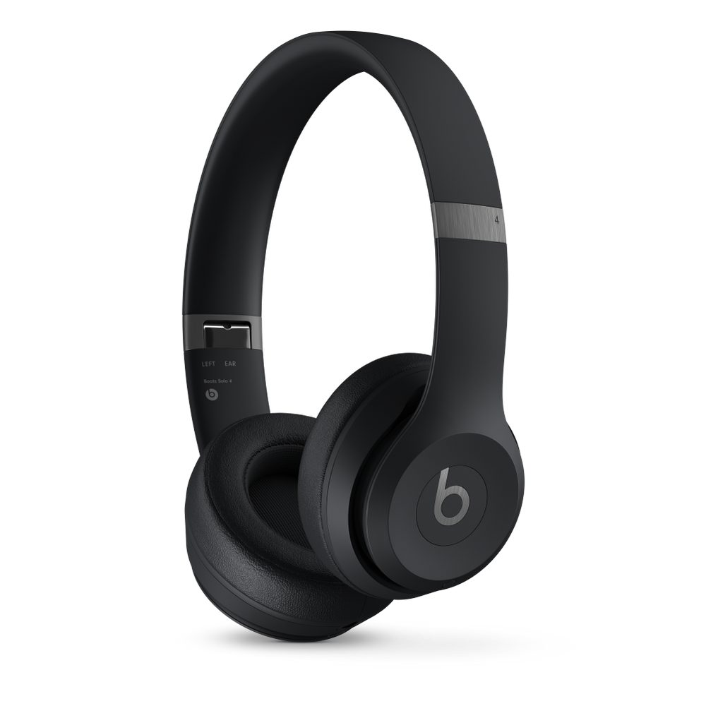 Beats Solo4 Wireless Headphones - On-Ear Wireless Headphones - Matte Black – MUW23ZM/A