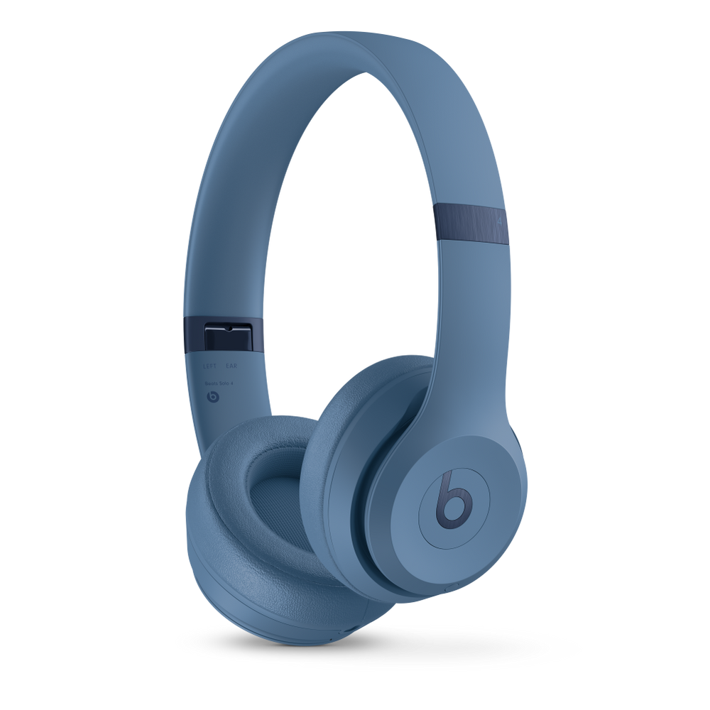 Beats Solo4 Wireless Headphones - On-Ear Wireless Headphones - Slate Blue – MUW43ZM/A