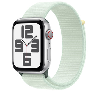 Buy Apple Watch SE GPS + Cellular, 44mm Silver Aluminum Case with 