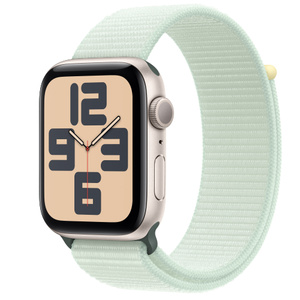 Apple Watch SE (GPSモデル) - 44mmスターライトアルミニウムケースと 
