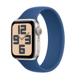 Apple Watch SE (GPSモデル) - 40mmスターライトアルミニウムケースと 