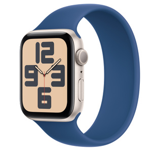 Apple Watch SE (GPSモデル) - 44mmスターライトアルミニウムケースと 