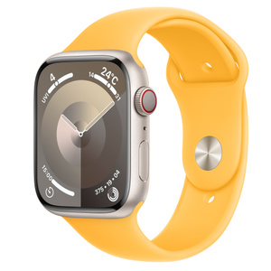 Apple Watch Series 9 (GPS + Cellularモ‍デ‍ル) - 45mmスターライト 