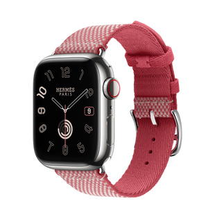 Apple Watch Hermès Series 9 GPS + Cellular, 41 mm Edelstahlgehäuse 