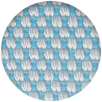 ブルーセレスト/エクリュ