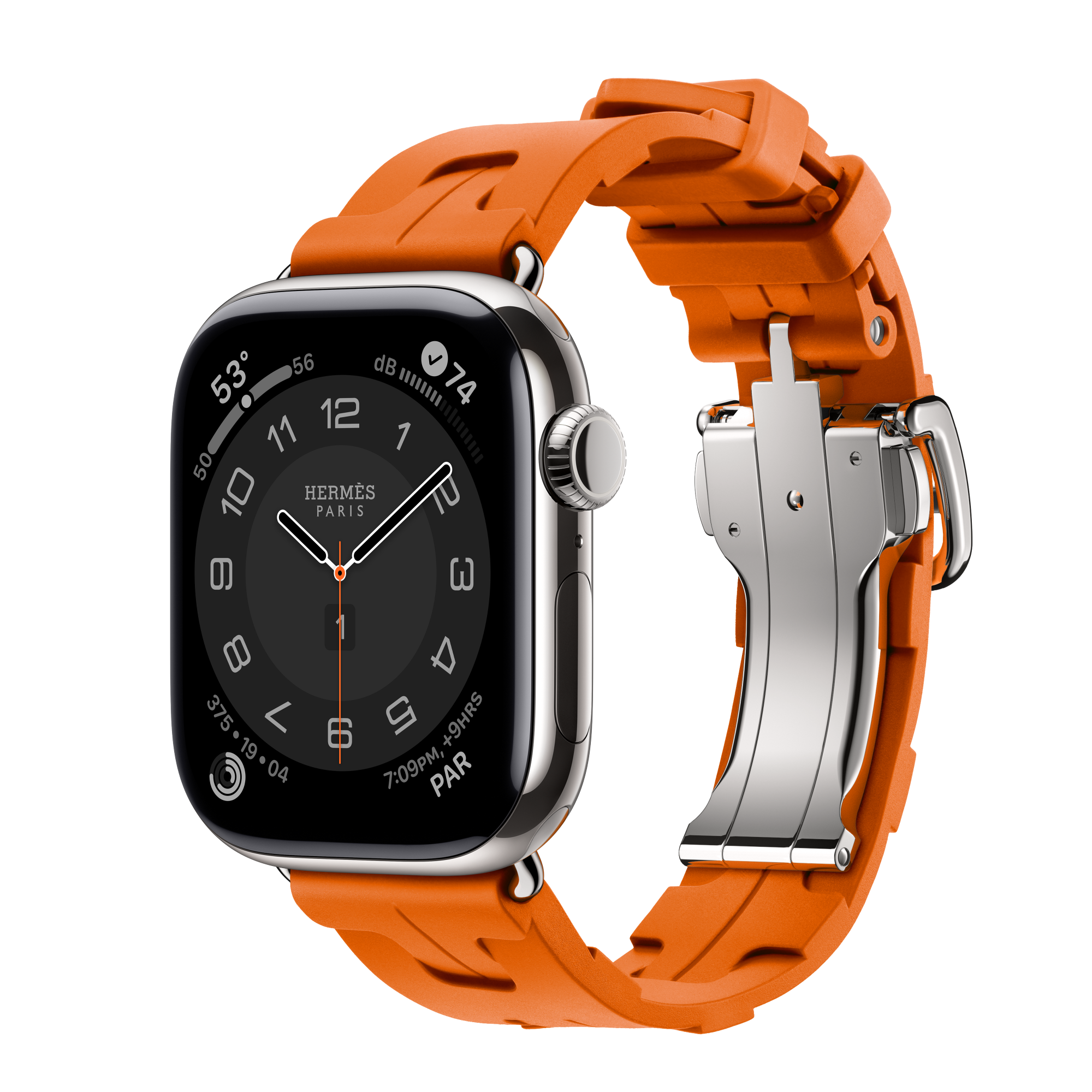 Buy Apple Watch Hermès Series 11 GPS + Cellular, 42mm Silver 
