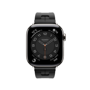 Apple Watch Hermès - 42mmケース用キリム（黒）シンプルトゥール