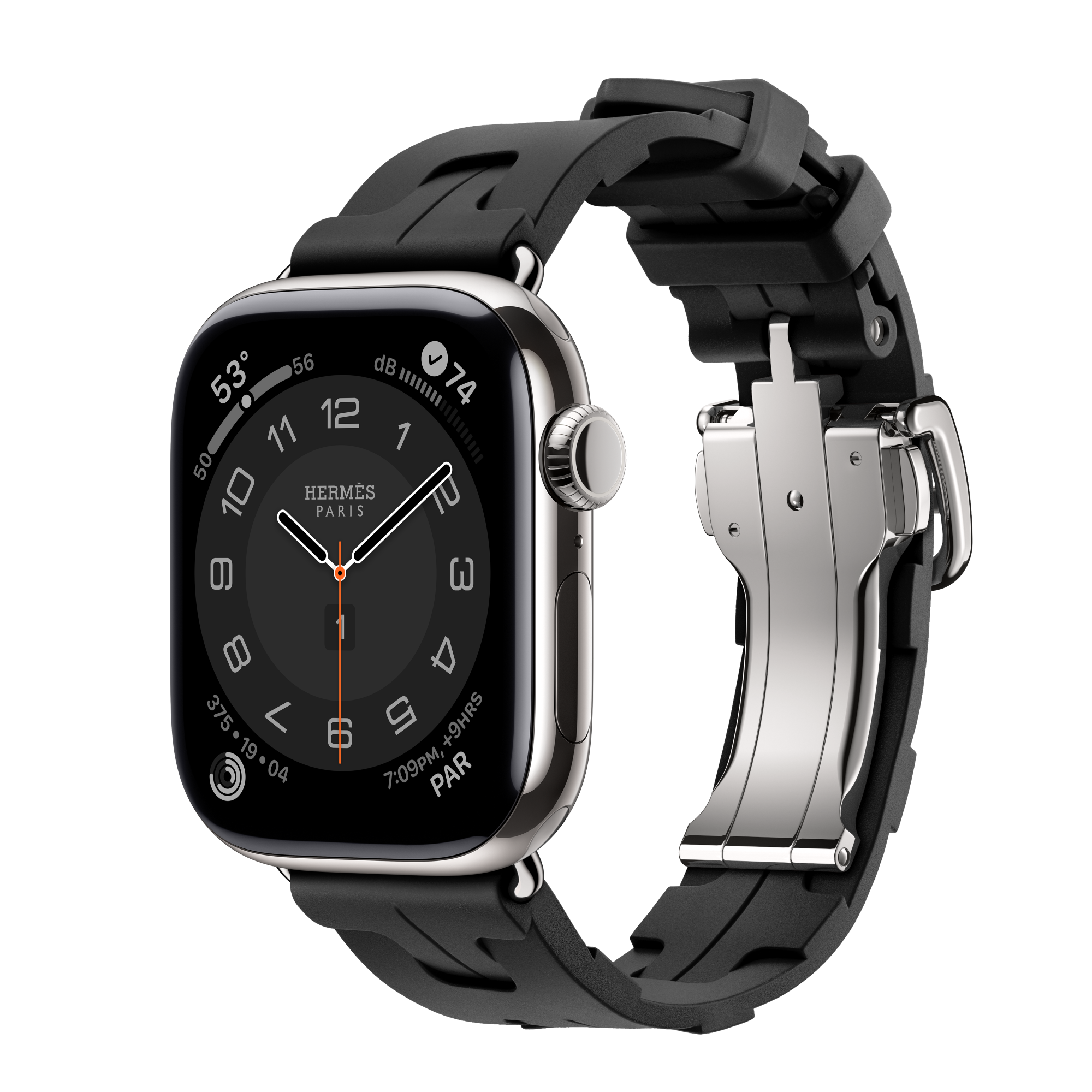 Buy Apple Watch Hermès Series 11 GPS + Cellular, 42mm Silver 