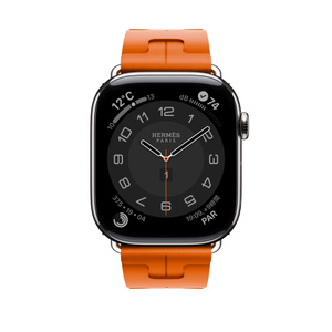 Apple Watch Hermès - 46mmケース用キリム（オレンジ）シンプル