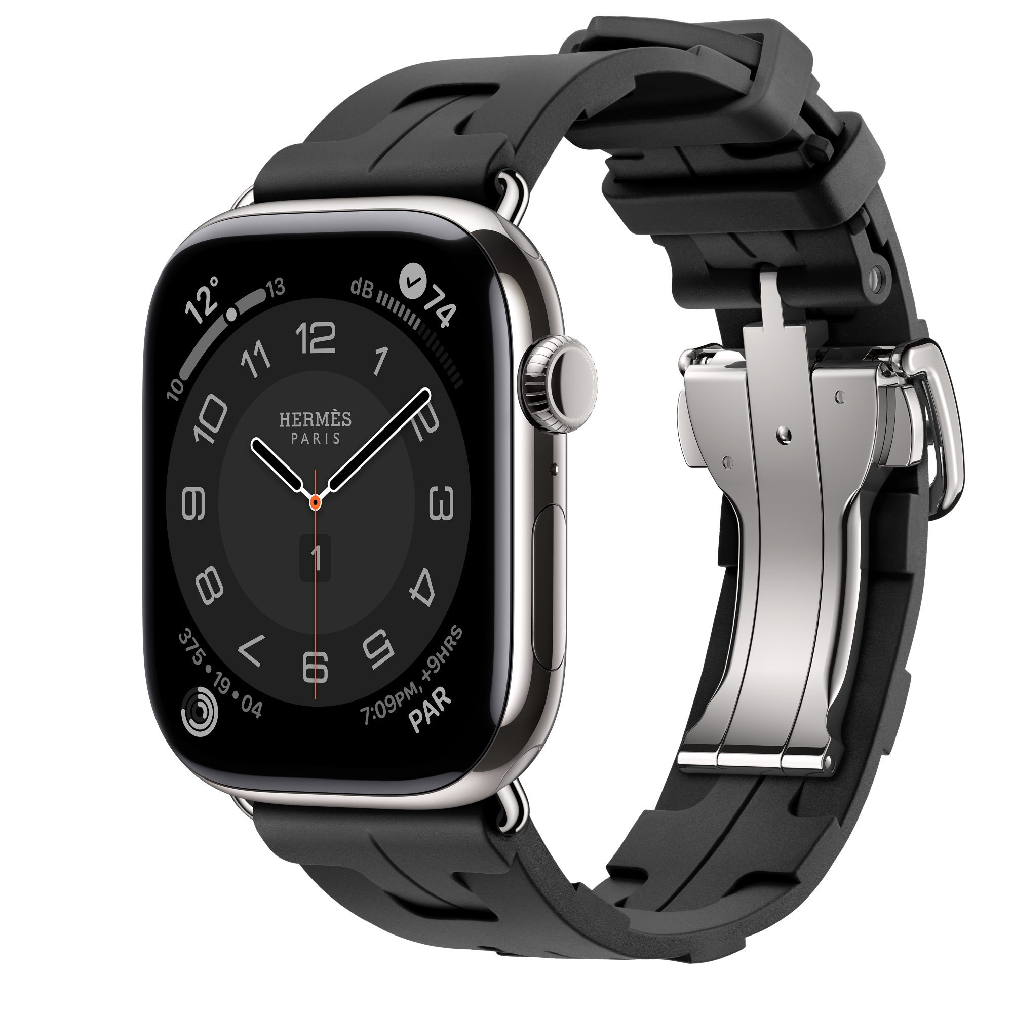 Buy Apple Watch Hermès Series 11 GPS + Cellular, 46mm Silver 