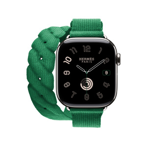 Apple Watch Hermès - 42mmケース用トルサド（ヴェール
