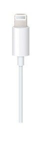 Lightning to Audio Cable White Apple (IN)