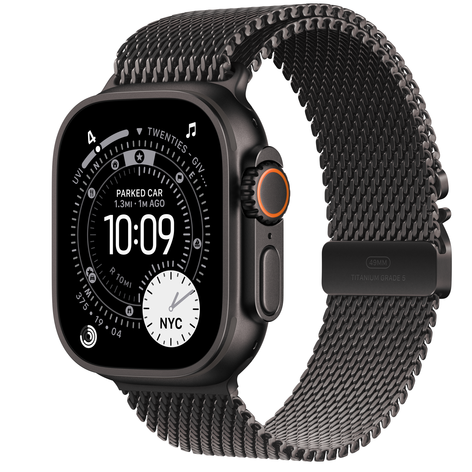 Buy Apple Watch Ultra 2 GPS + Cellular, 49mm Black Titanium Case 