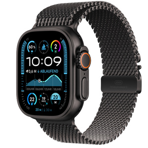 Apple Watch Ultra 2 GPS + Cellular, 49 mm Titangehäuse Schwarz  