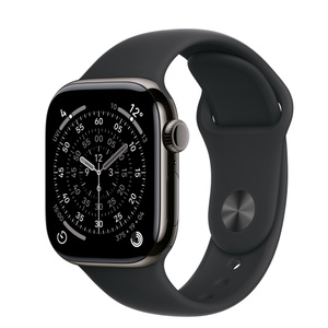Buy Apple Watch Series 11 GPS Cellular, 42mm Slate Titanium Case