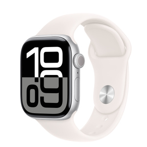 Apple Watch Series 10 (GPS + Cellularモ‍デ‍ル) - 42mmシルバー  