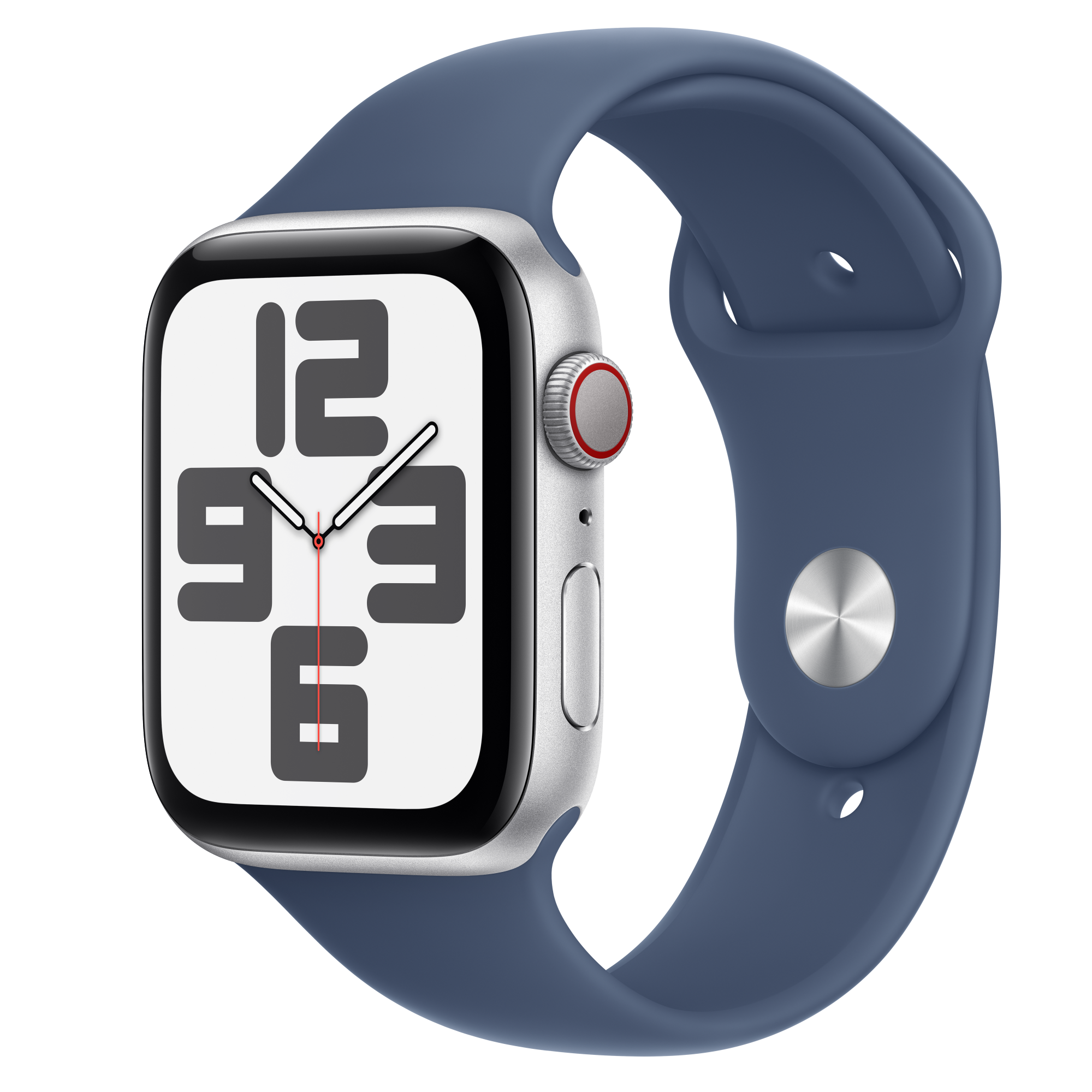 Buy Apple Watch SE GPS + Cellular, 44mm Silver Aluminum Case with  