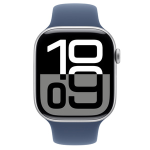 Apple Watch Series 10 GPS, 46 mm Aluminiumgehäuse Silber  