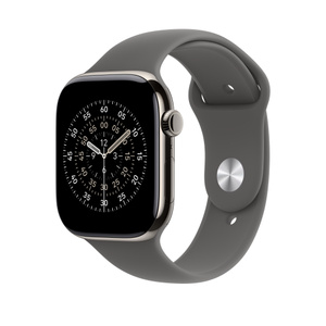 46mm Stone Gray Sport Band M/L Apple