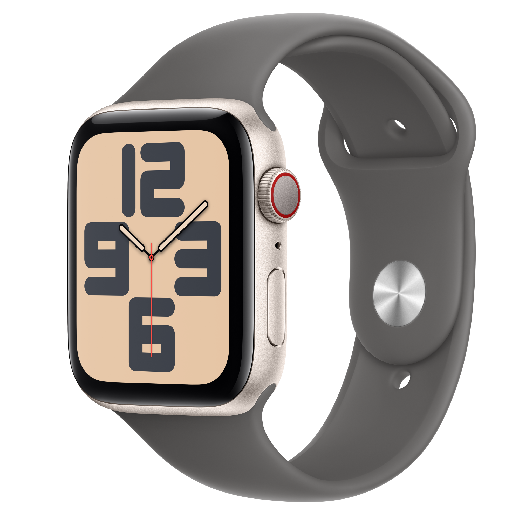 Apple Watch SE (GPS + Cellularモ‍デ‍ル) - 44mmスターライト 