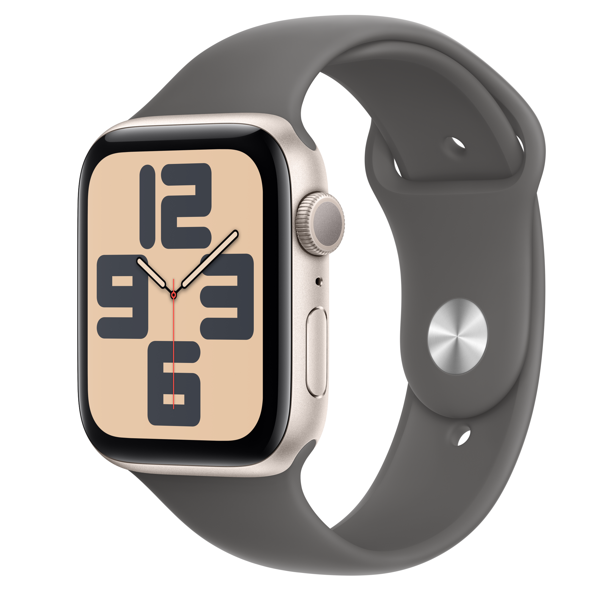 Apple Watch SE (GPSモデル) - 44mmスターライトアルミニウムケースと  