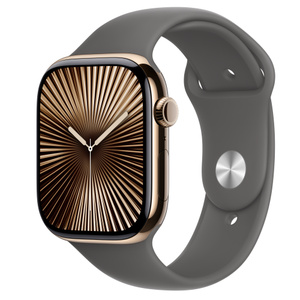 Buy Apple Watch Series 10 GPS + Cellular, 46mm Natural Titanium  