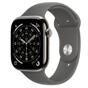 Buy Apple Watch Series 11 GPS Cellular, 46mm Natural Titanium