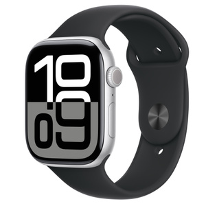 Buy Apple Watch Series 10 GPS, 46mm Silver Aluminum Case with