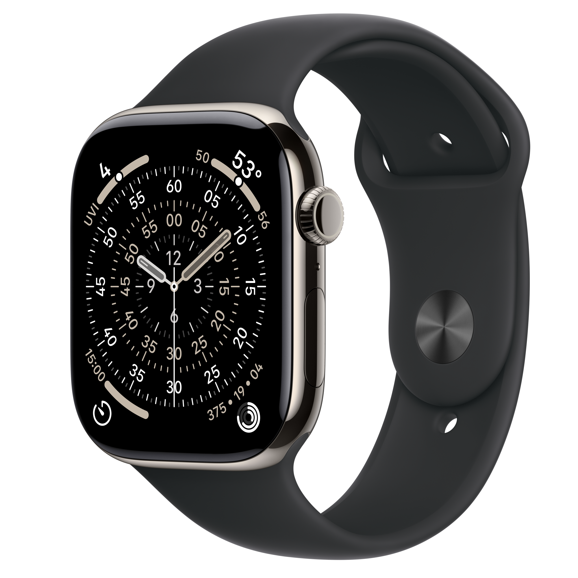 Buy Apple Watch Series 11 GPS + Cellular, 46mm Natural Titanium 