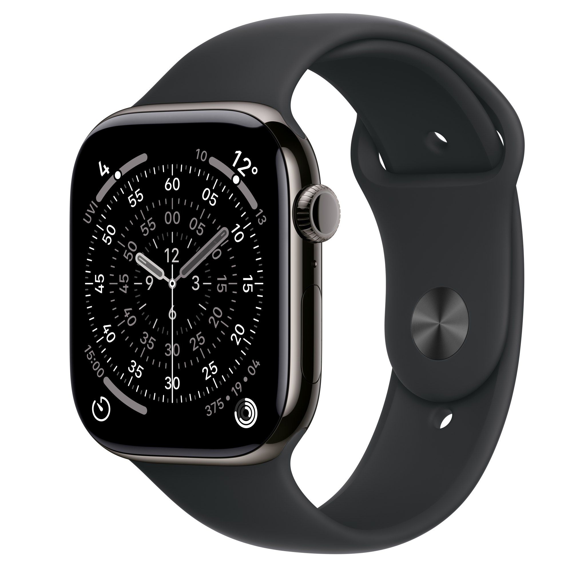 Apple Watch Series 11 GPS Cellular, 46 mm Titangehäuse Schiefer