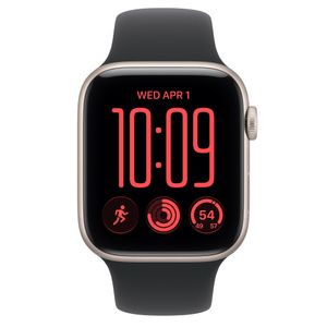 Apple Watch SE 3 (GPSモデル) - 44mmスターライトアルミニウムケース 