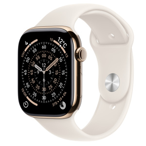 Apple Watch Series 11 (GPS + Cellularモ‍デ‍ル) - 46mmゴールド  