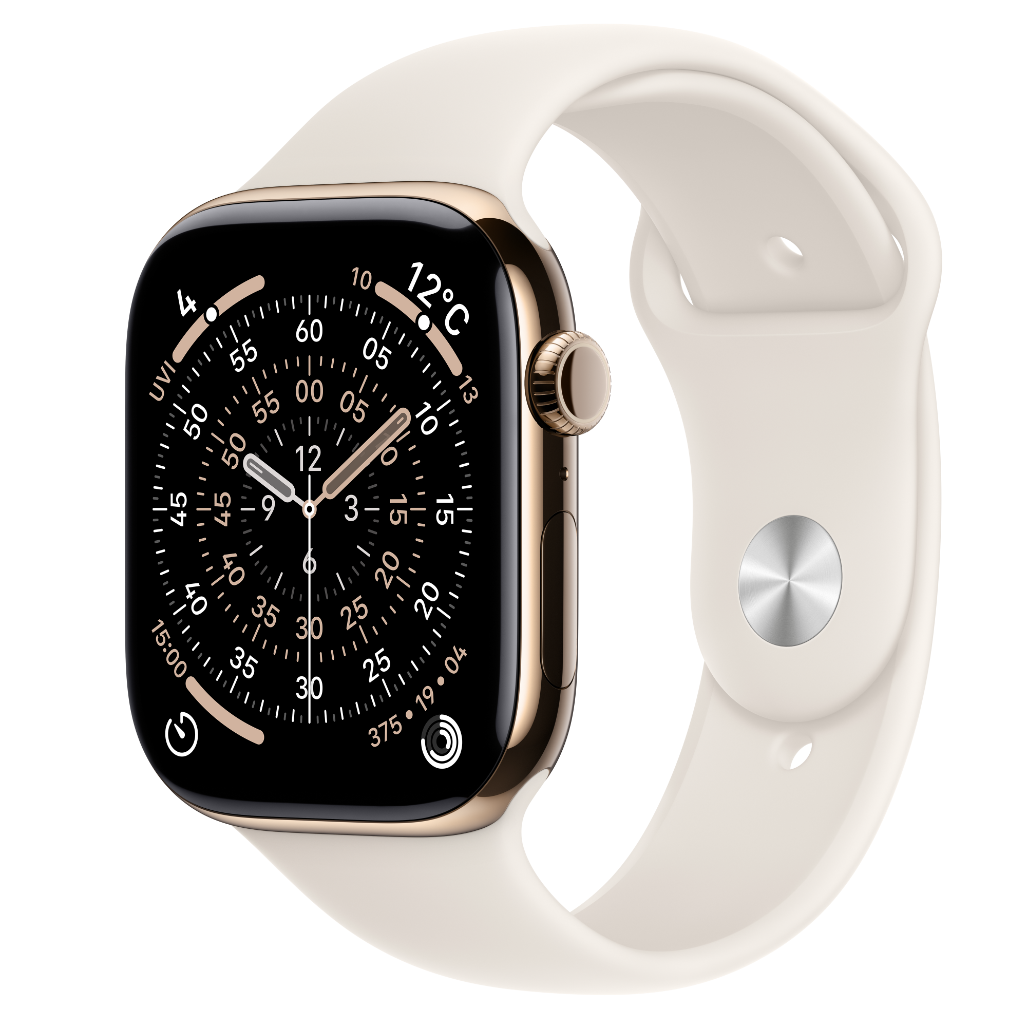 Apple Watch Series 11 (GPS + Cellularモ‍デ‍ル) - 46mmゴールド 
