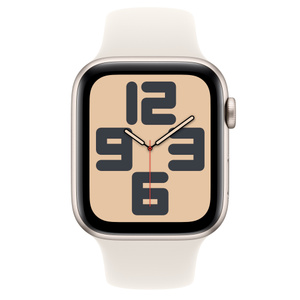 Apple Watch SE (GPSモデル) - 44mmスターライトアルミニウムケースと  