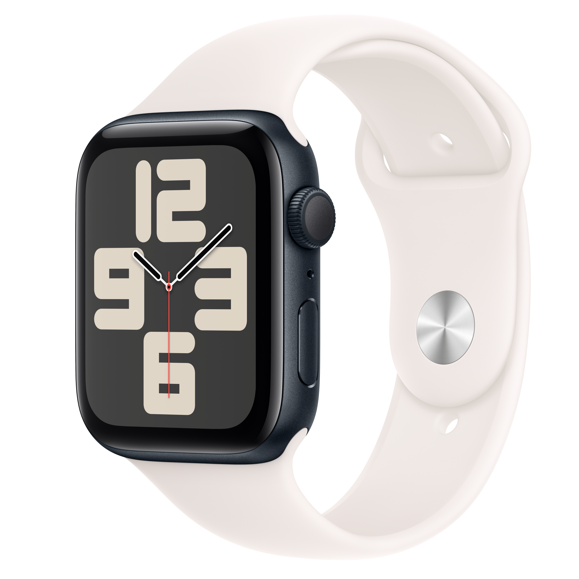 Apple Watch SE (GPSモデル) - 44mmミッドナイトアルミニウムケースと  