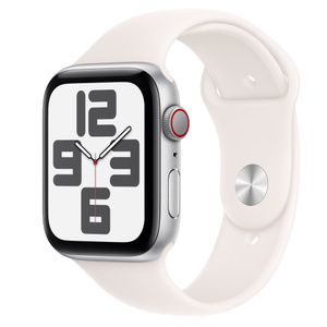 Apple Watch SE (GPS + Cellularモ‍デ‍ル) - 44mmシルバーアルミニウム  