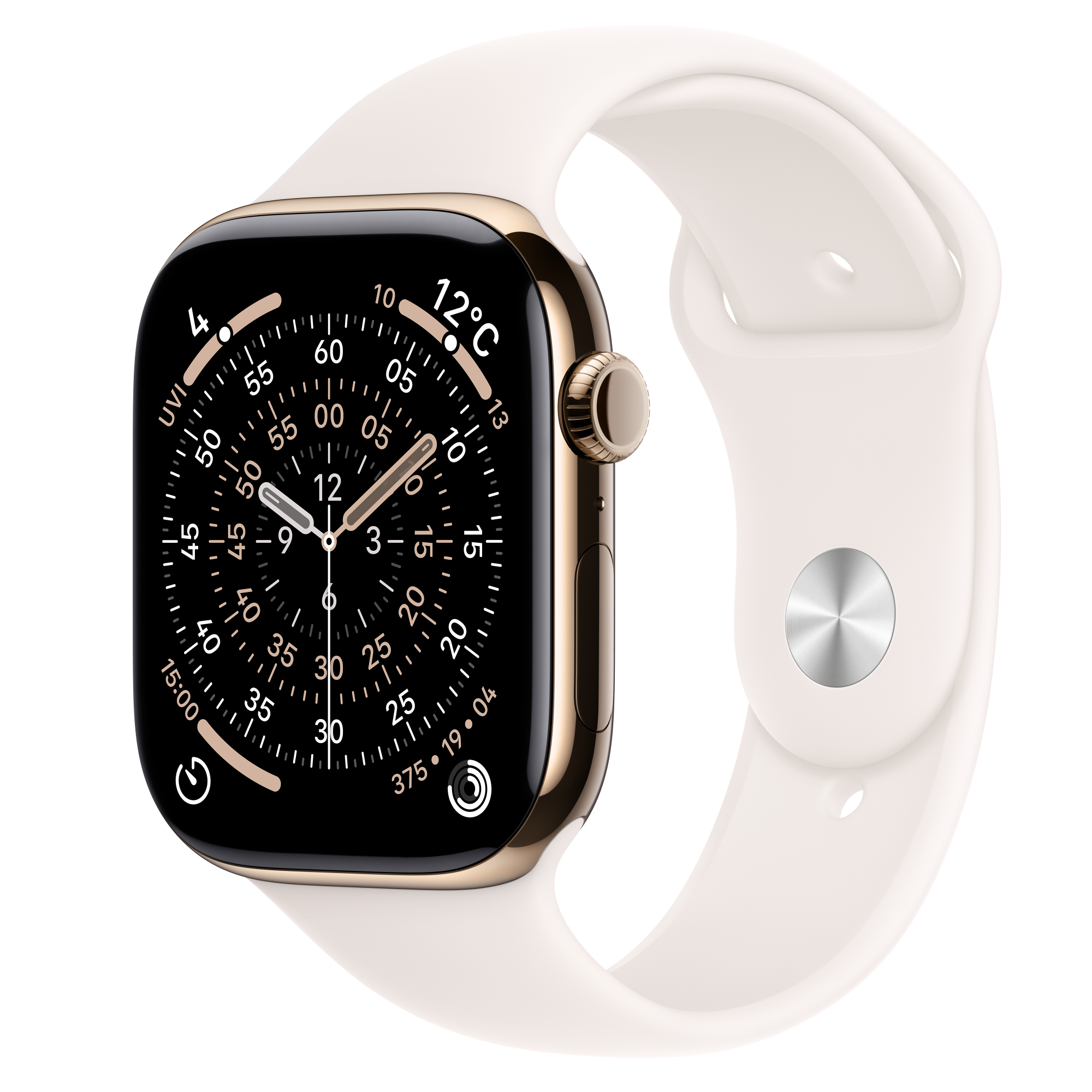 Apple Watch Series 11 (GPS + Cellularモ‍デ‍ル) - 46mmゴールド 