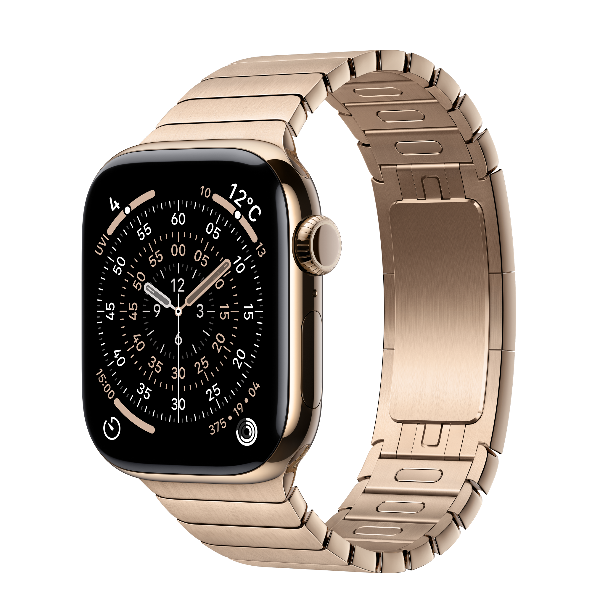 MXMC3_FV99_VW_34FR+watch-case- 【美品】Apple Watch 11 チタニウムゴールド42mm
