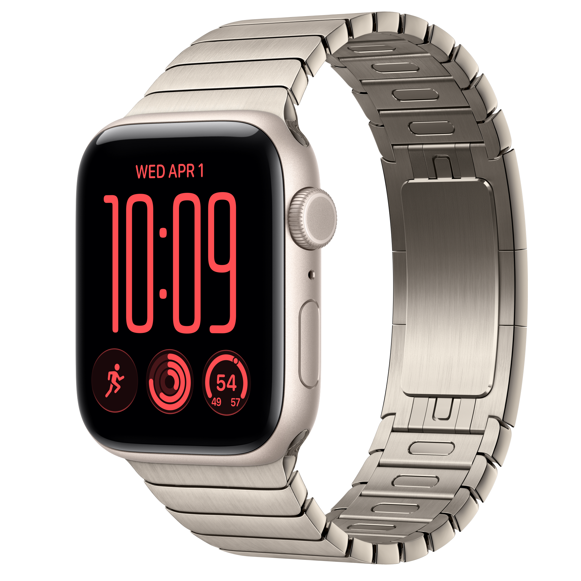 Apple Watch SE 3 (GPS + Cellularモ‍デ‍ル) - 44mmスターライト 