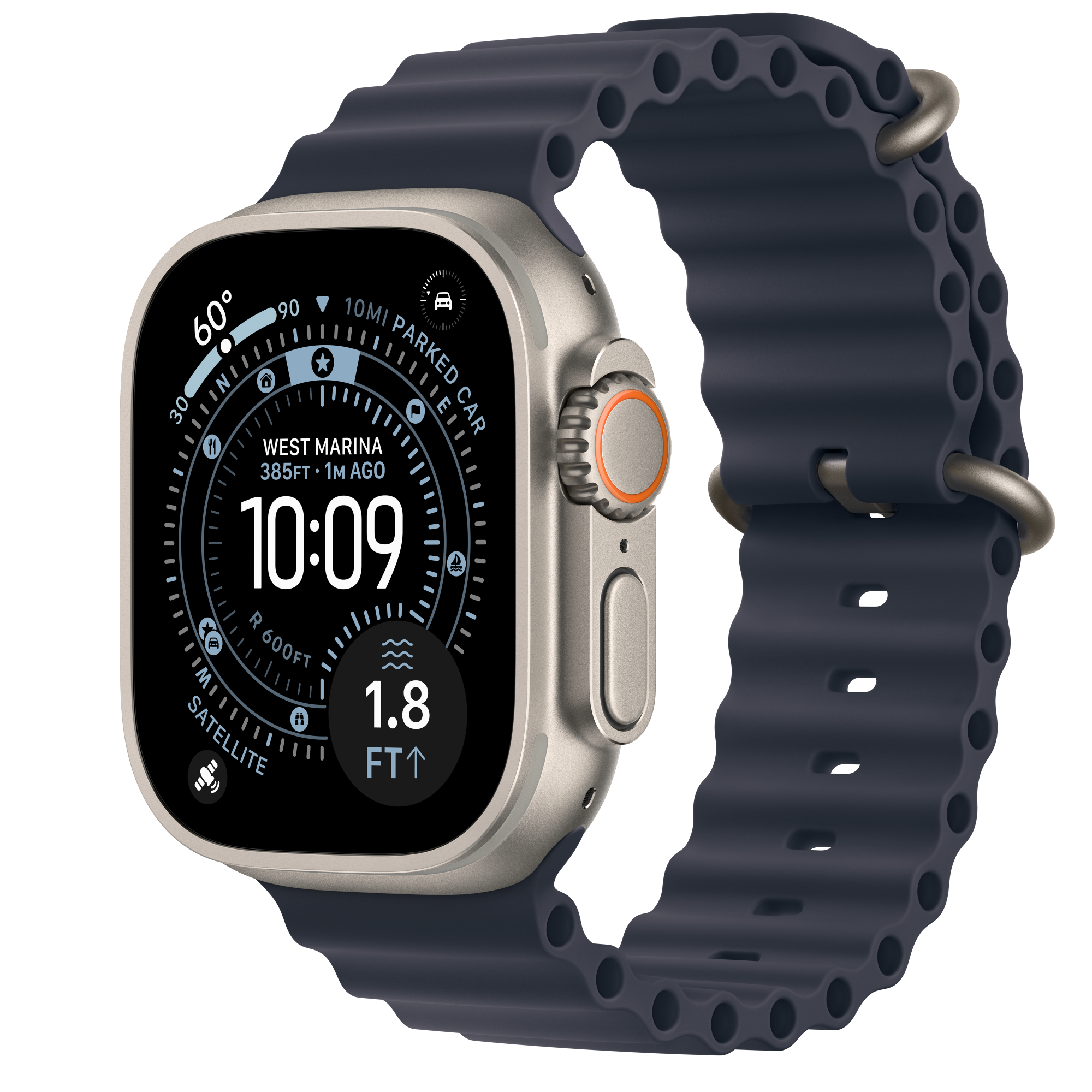 Buy Apple Watch Ultra 2 GPS + Cellular, 49mm Natural Titanium Case 